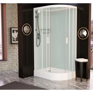 Душевая кабина Frank F418L White 100x80